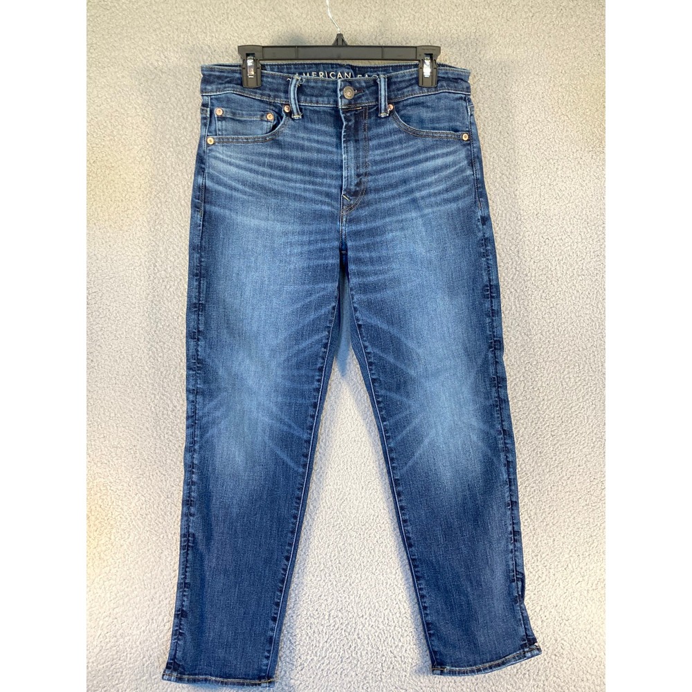 American Eagle Jeans Men's‎ 29x30 Blue Athletic Straight Airflex + Temp Tech